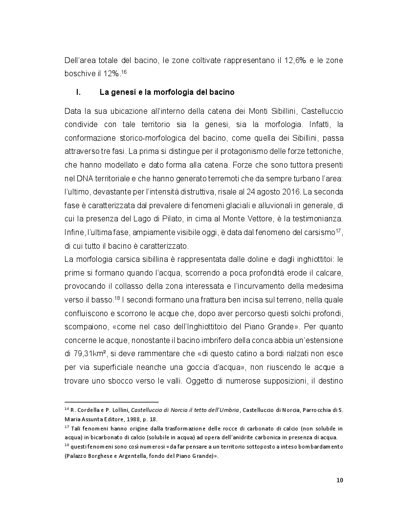 Anteprima della tesi: Turismo e terremoto: analisi degli impatti sismici sui flussi turistici a Castelluccio di Norcia. Proposte per la ripartenza e la riqualificazione del settore., Pagina 7