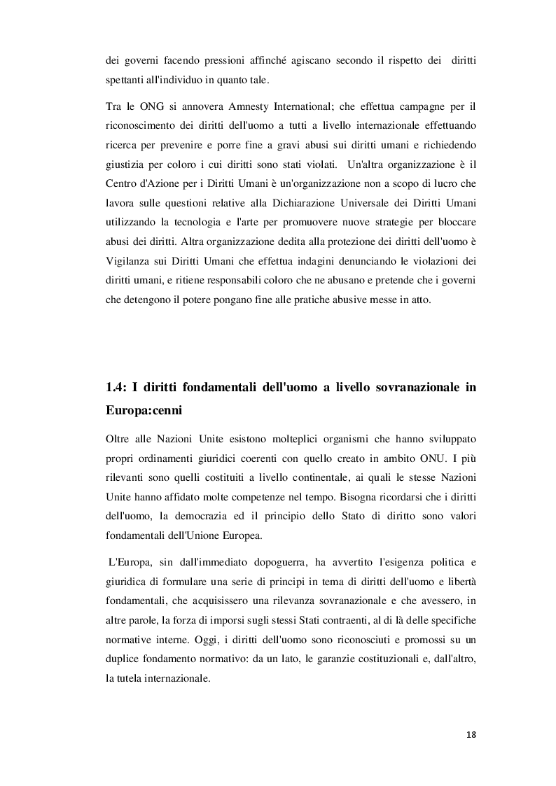 Anteprima della tesi: L'influenza del diritto dell'Unione Europea nel diritto del lavoro, Pagina 8