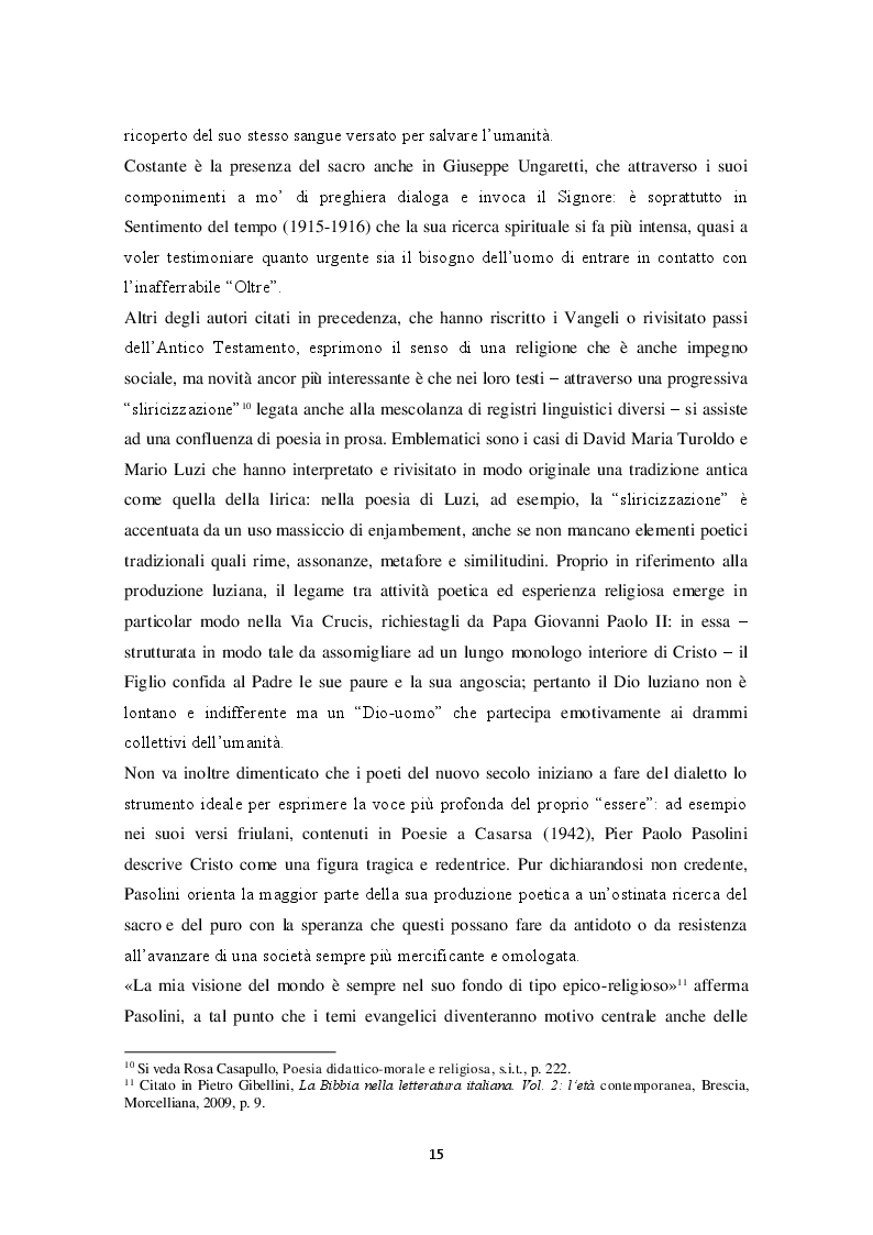 Estratto dalla tesi: "Io trovo i miei versi intingendo il calamaio nel cielo": sentimento religioso e ispirazione poetica nella poesia di Alda Merini