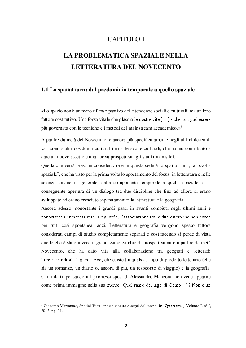Anteprima della tesi: Spatial turn e gioco combinatorio nella narrativa di Italo Calvino: da ''Se una notte d'inverno un viaggiatore'' a ''Le città invisibili'', Pagina 7