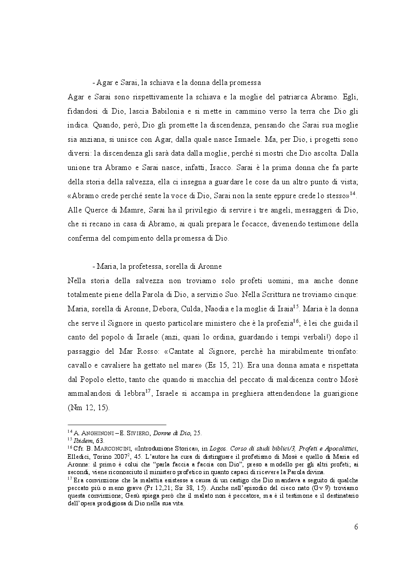 Anteprima della tesi: Il ministero della donna nella Liturgia tra passato e futuro, Pagina 3