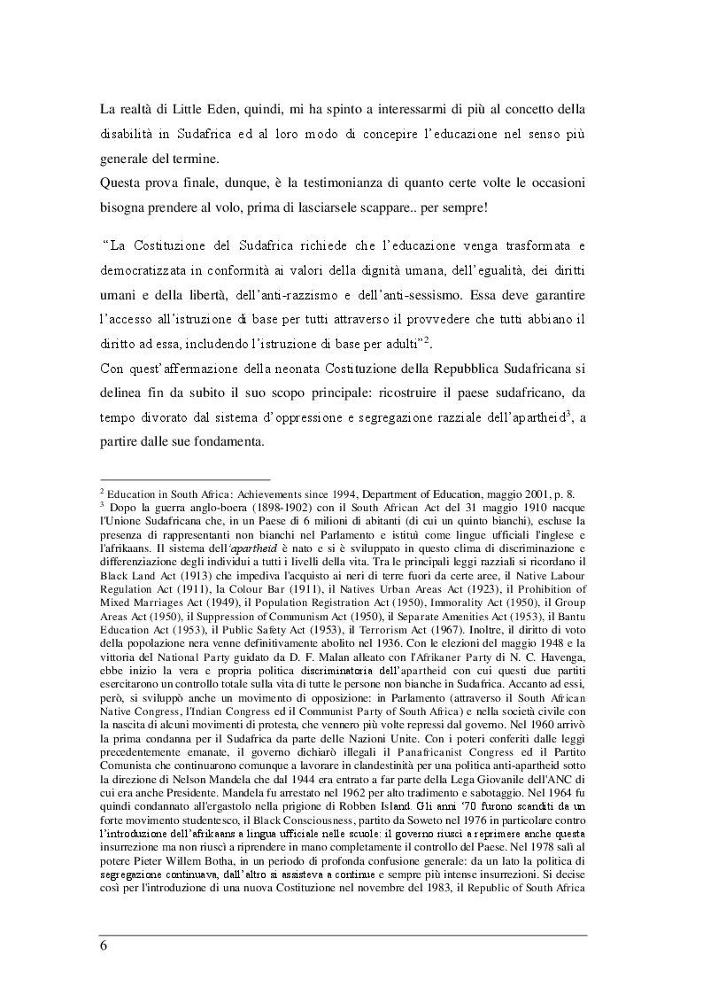 Anteprima della tesi: Il sistema scolastico sudafricano dal 1967 ad oggi, Pagina 3