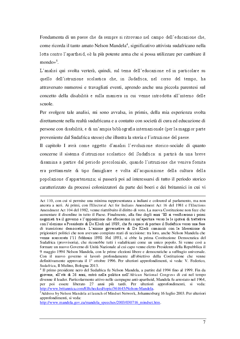 Anteprima della tesi: Il sistema scolastico sudafricano dal 1967 ad oggi, Pagina 4