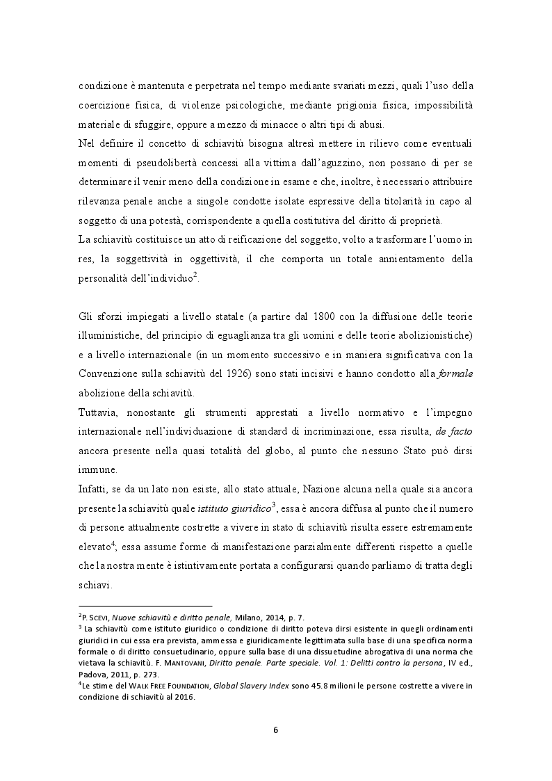 Anteprima della tesi: La prevenzione e la repressione penale della tratta di esseri umani: gli strumenti internazionali e le misure adottate nella legislazione italiana e nepalese, Pagina 7