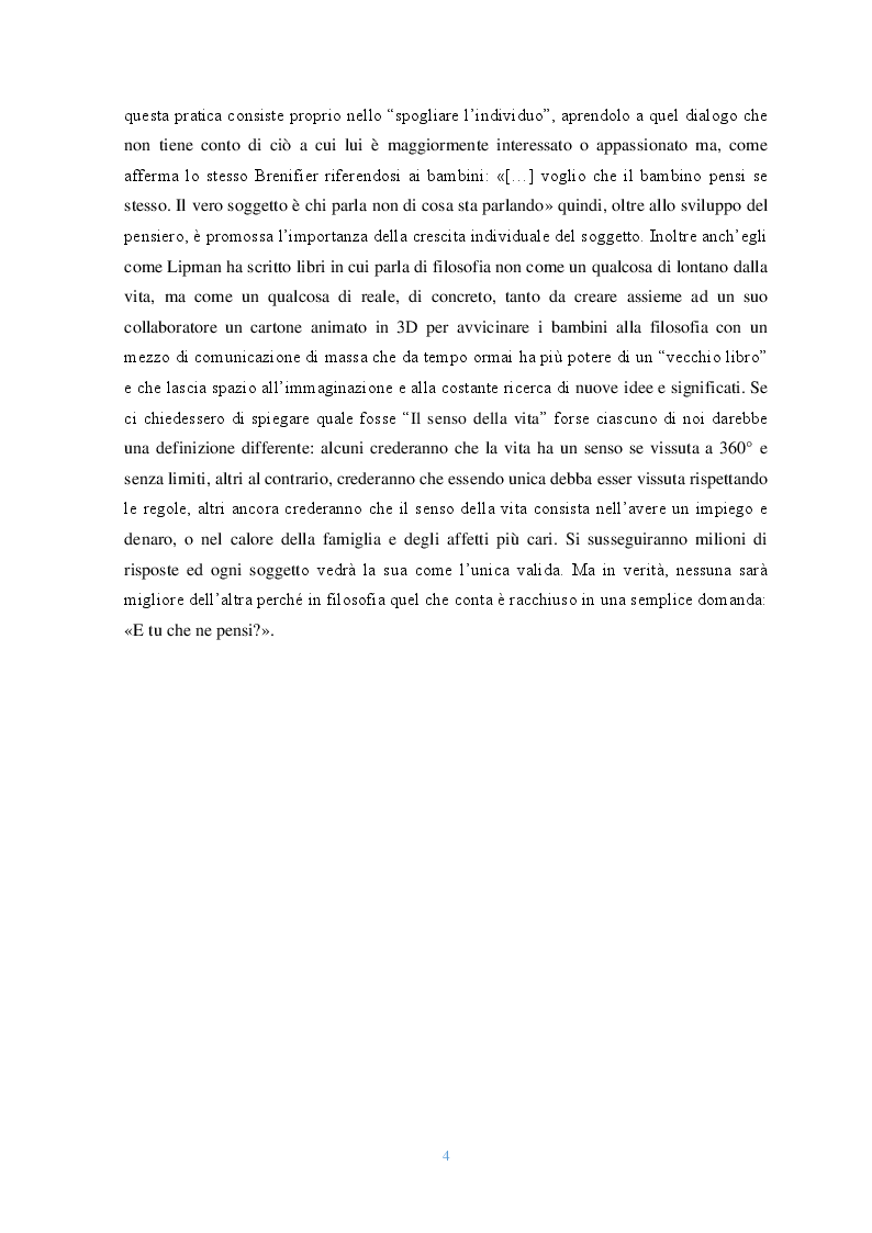 Anteprima della tesi: Lo sguardo filosofico dei bambini. Una riflessione introduttiva, Pagina 4