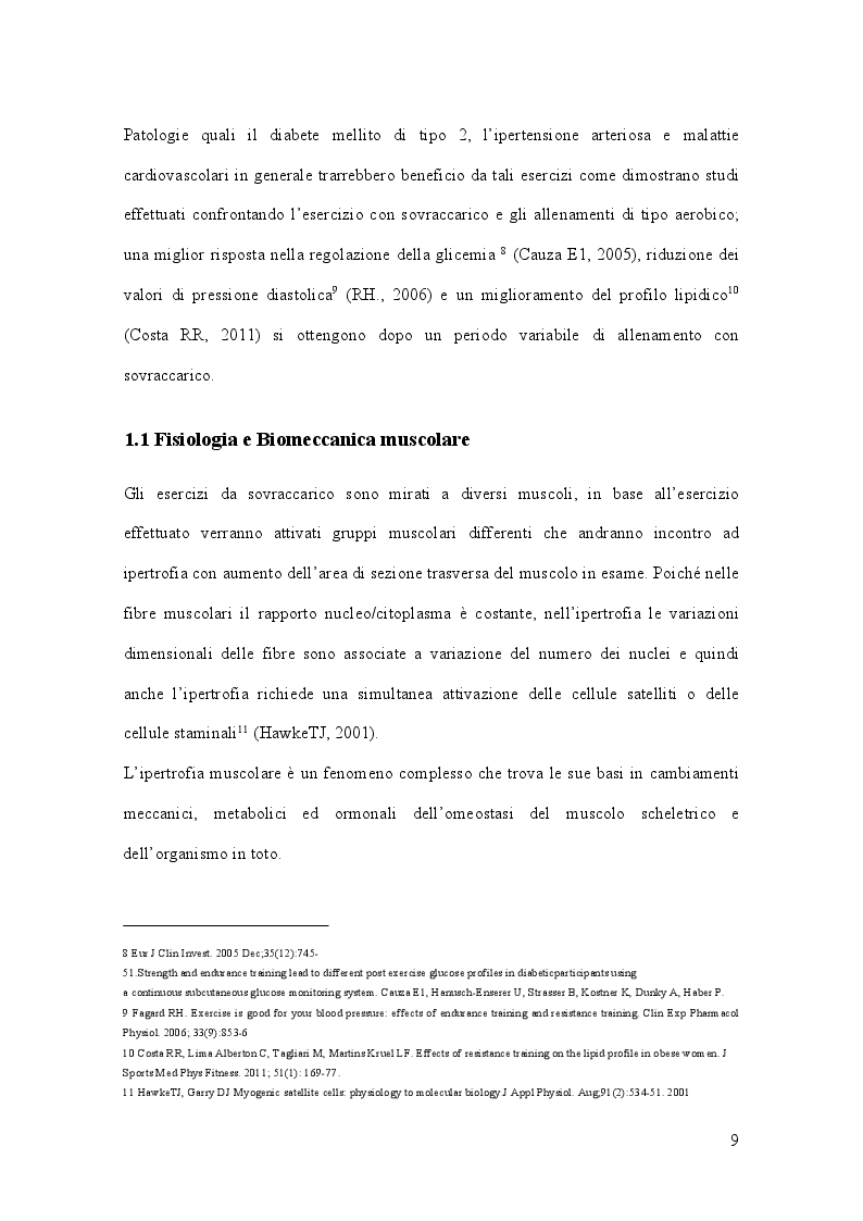 Anteprima della tesi: Allenamento con sovraccarico negli sport di squadra, Pagina 5