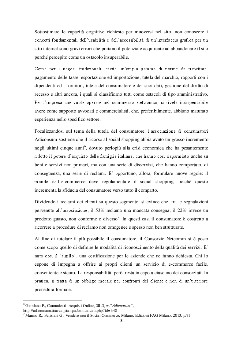 Estratto dalla tesi: E-commerce: importanza, possibilità e il suo utilizzo da parte di Decathlon Italia
