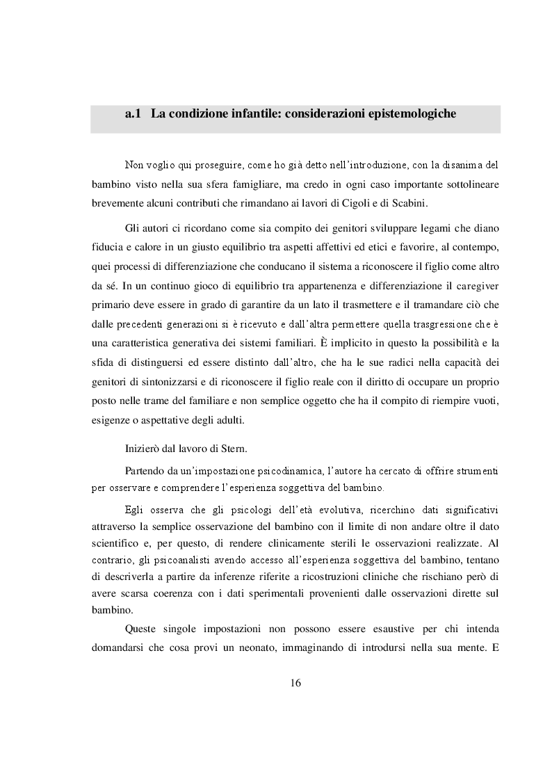 Estratto dalla tesi: La salvaguardia dell'integrità emotiva dei figli nel conflitto di coppia