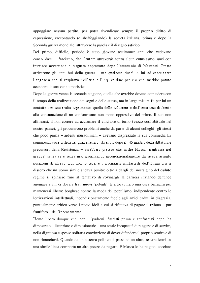 Anteprima della tesi: «Cantore delle piccole cose di tutti i giorni» Storia di Giovanni Mosca, Pagina 4