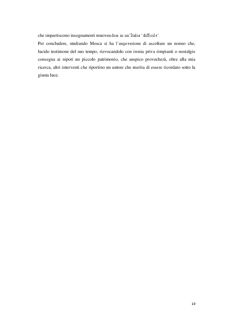 Anteprima della tesi: «Cantore delle piccole cose di tutti i giorni» Storia di Giovanni Mosca, Pagina 8