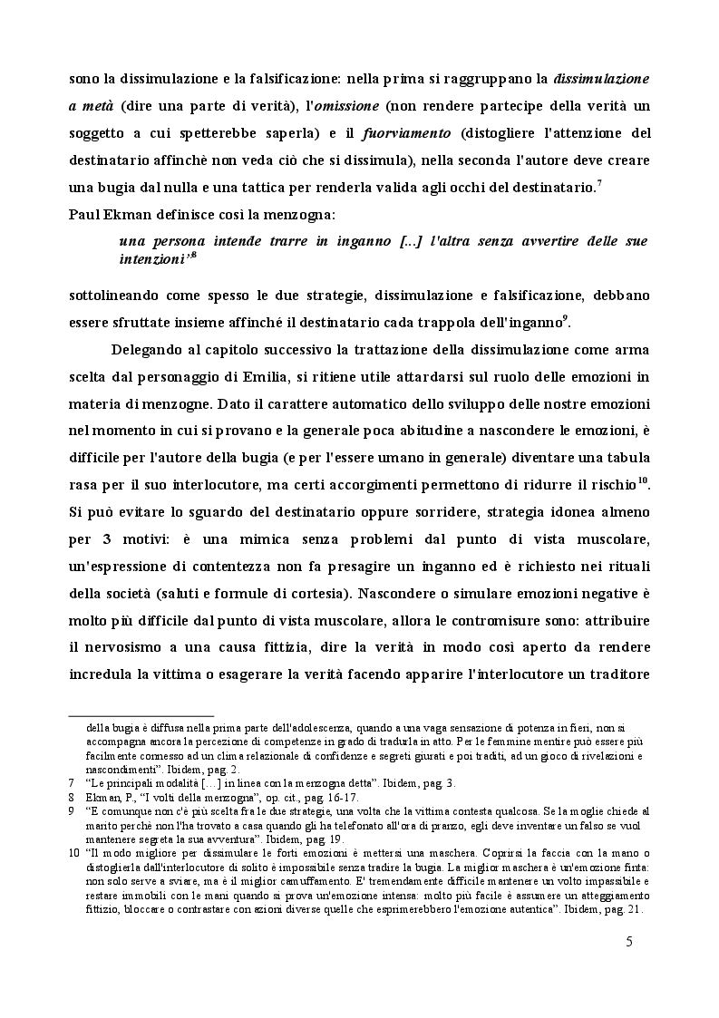 Anteprima della tesi: Tradimento e Menzogna in "Othello", Pagina 4