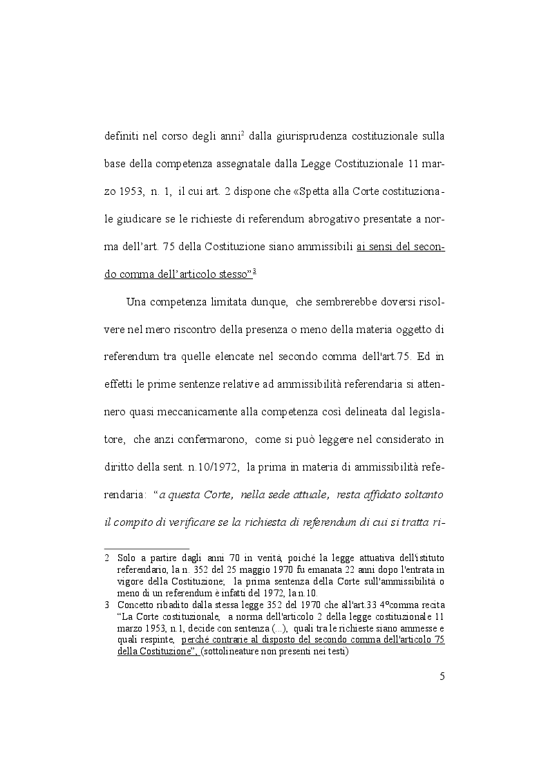 Anteprima della tesi: Il referendum abrogativo in materia elettorale, Pagina 4