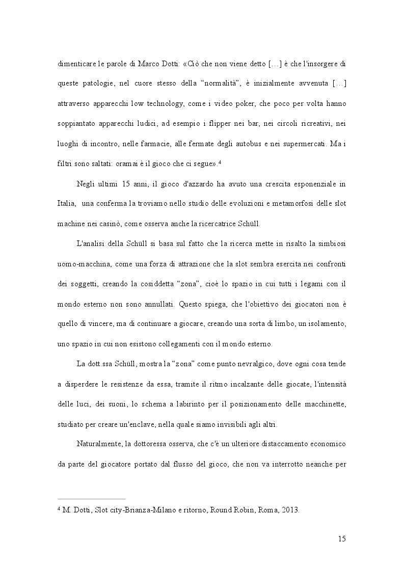 Anteprima della tesi: Gioco d'azzardo e conflitto istituzionale: il caso del Piemonte, Pagina 4