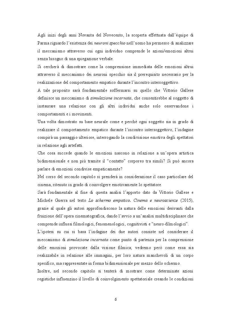 Anteprima della tesi: Attraverso lo schermo: le emozioni tra cinema e cervello, Pagina 3