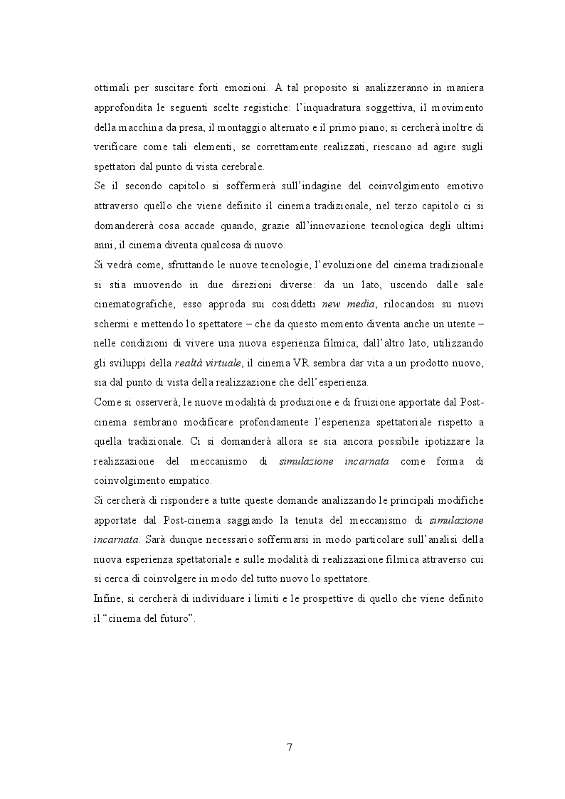 Anteprima della tesi: Attraverso lo schermo: le emozioni tra cinema e cervello, Pagina 4