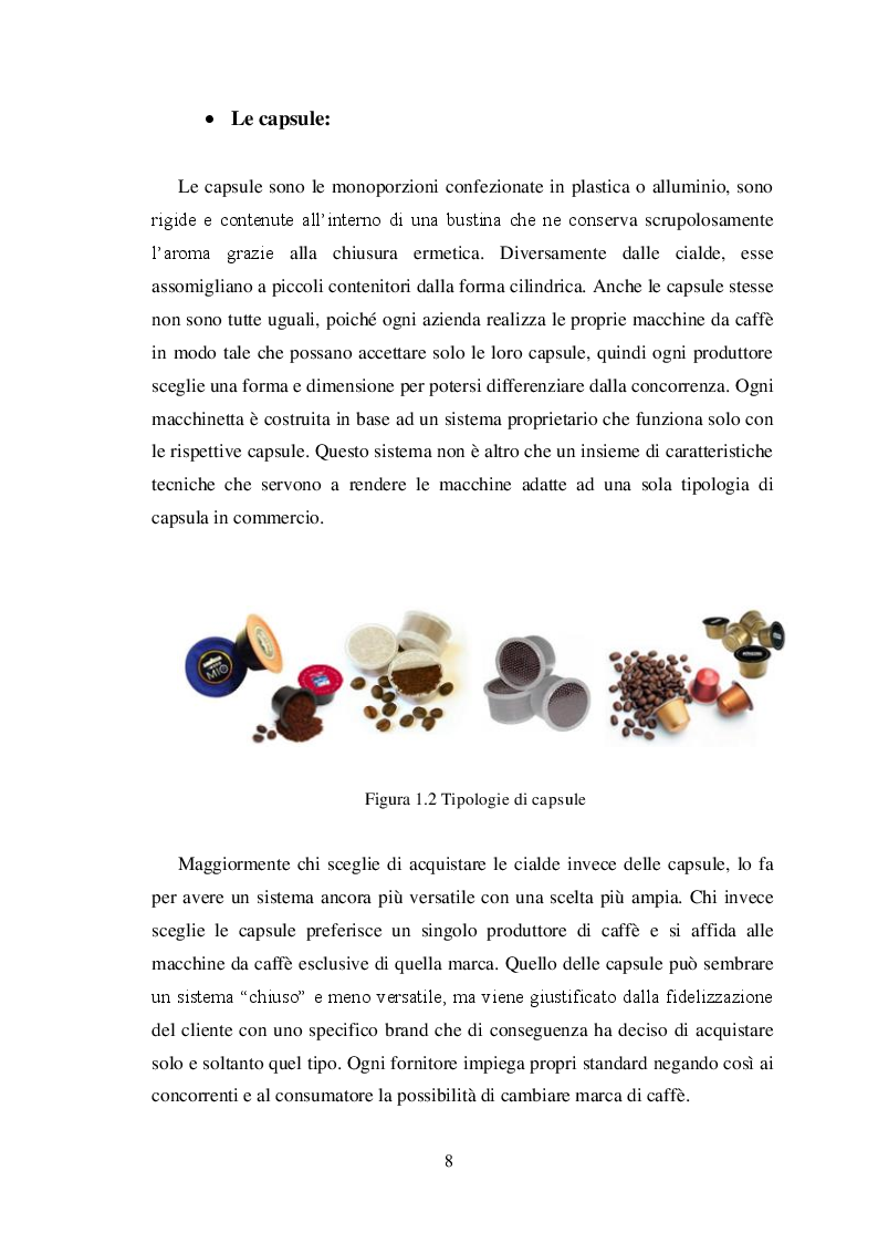 Anteprima della tesi: La ''guerrilla'' del caffè monoporzione. Il concetto di lusso di Nespresso, Pagina 7