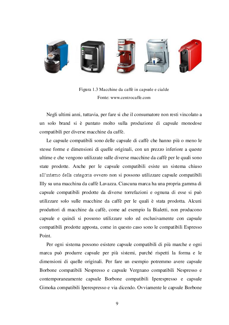 Anteprima della tesi: La ''guerrilla'' del caffè monoporzione. Il concetto di lusso di Nespresso, Pagina 8