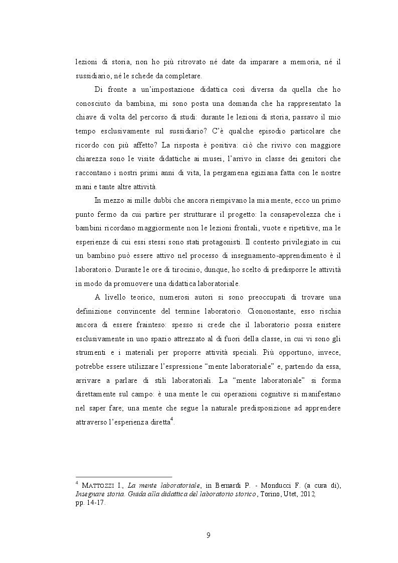 Anteprima della tesi: Quando i nonni raccontano. L'affettività nel laboratorio storico., Pagina 7