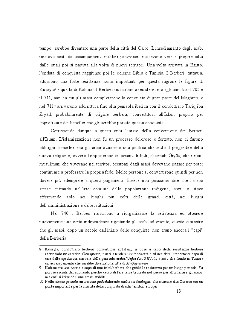 Anteprima della tesi: Maghreb, un mosaico di lingue. Politiche linguistiche di Marocco, Algeria e Tunisia a confronto, Pagina 6