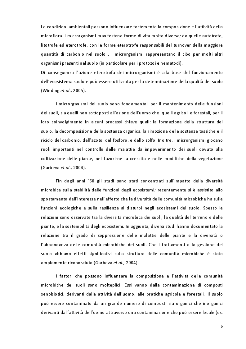 Anteprima della tesi: Studio della Biodiversità nelle Comunità Microbiche nei Vigneti del Montepulciano d'Abruzzo, Pagina 3
