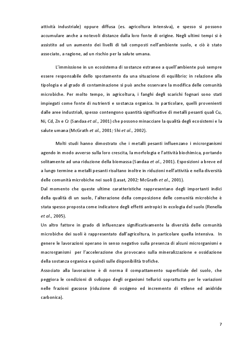 Anteprima della tesi: Studio della Biodiversità nelle Comunità Microbiche nei Vigneti del Montepulciano d'Abruzzo, Pagina 4