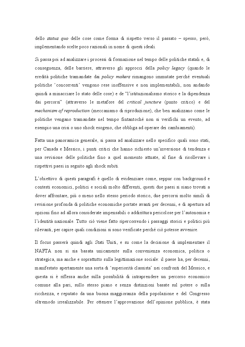 Anteprima della tesi: Gli Accordi di Libero Scambio: uno sguardo d’insieme e focus sul NAFTA, Pagina 4
