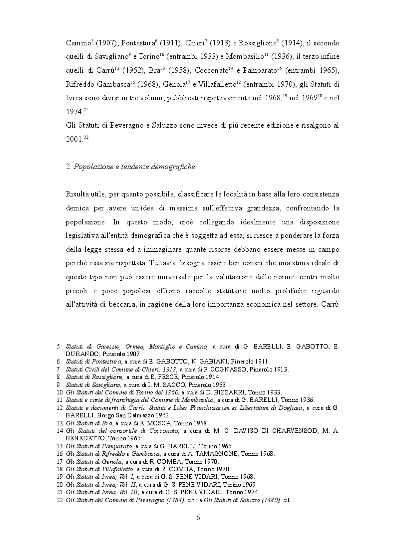 Anteprima della tesi: I beccai dell'area subalpina medievale. Economia, potere lavoro., Pagina 3
