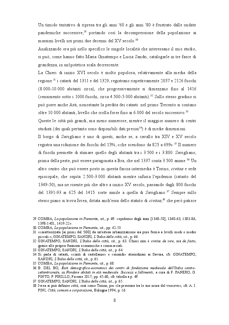 Anteprima della tesi: I beccai dell'area subalpina medievale. Economia, potere lavoro., Pagina 5