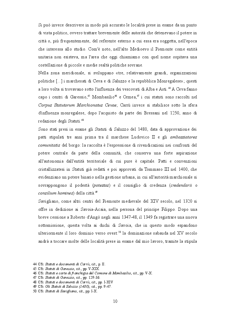 Anteprima della tesi: I beccai dell'area subalpina medievale. Economia, potere lavoro., Pagina 7