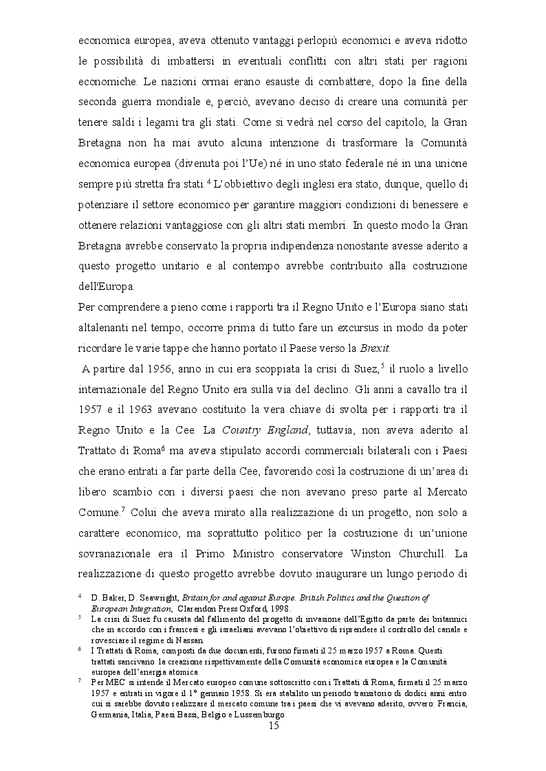 Estratto dalla tesi: Brexit: un divorzio difficile