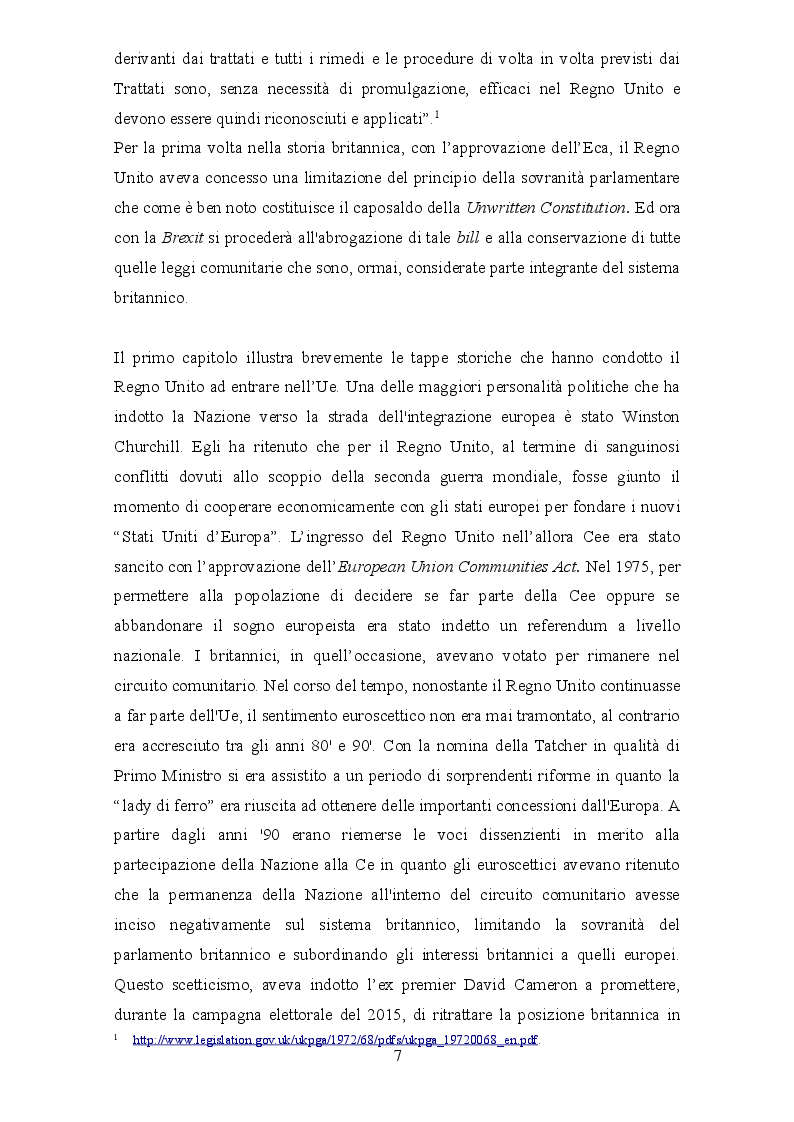 Anteprima della tesi: Brexit: un divorzio difficile, Pagina 3