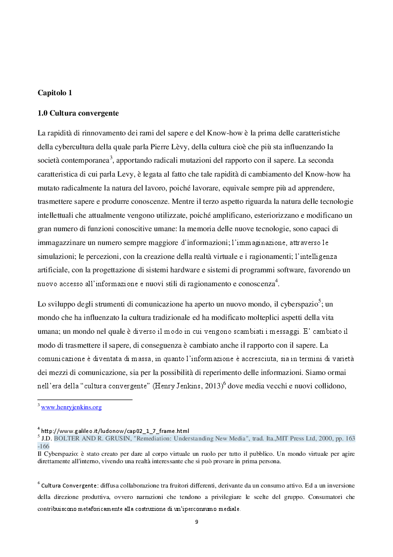 Anteprima della tesi: Realtà Virtuale e Realtà Aumentata: definizioni a confronto, Pagina 6