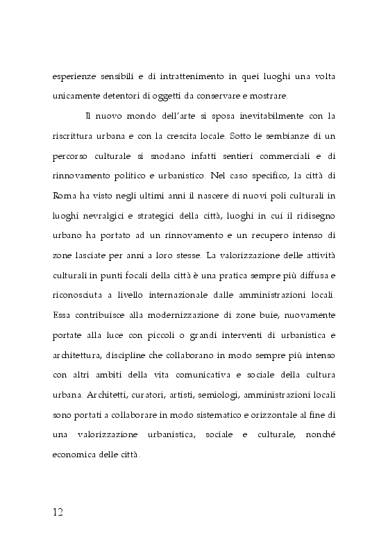 Anteprima della tesi: Trasformazioni museali. Analisi semiotica del Palazzo delle Esposizioni di Roma, Pagina 4