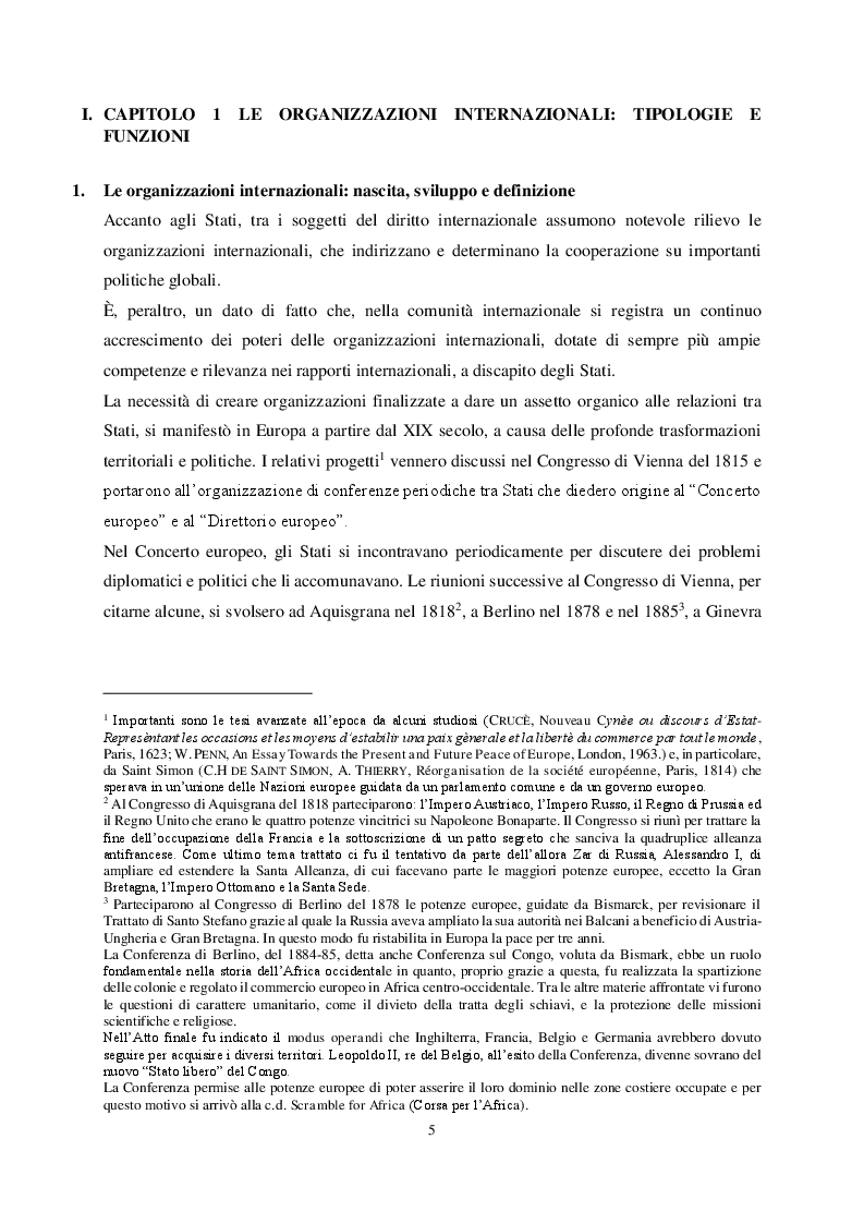 Anteprima della tesi: Le organizzazioni di integrazione economica regionale e la disciplina del recesso: il caso Brexit, Pagina 5