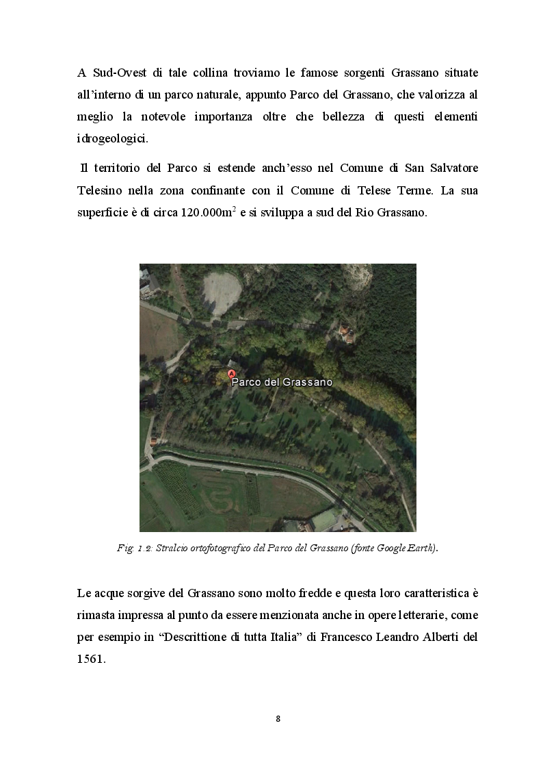 Anteprima della tesi: Elementi Idrogeologici delle Sorgenti di Monte Pugliano (Valle Telesina, BN), Pagina 5