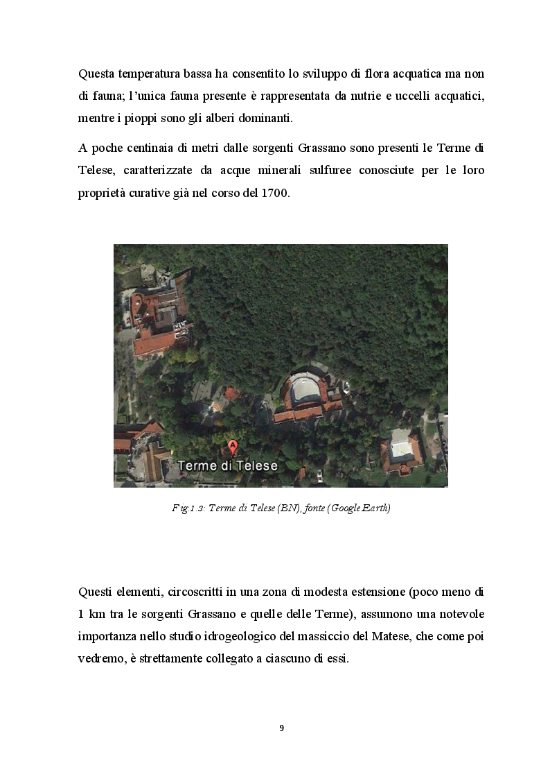 Anteprima della tesi: Elementi Idrogeologici delle Sorgenti di Monte Pugliano (Valle Telesina, BN), Pagina 6