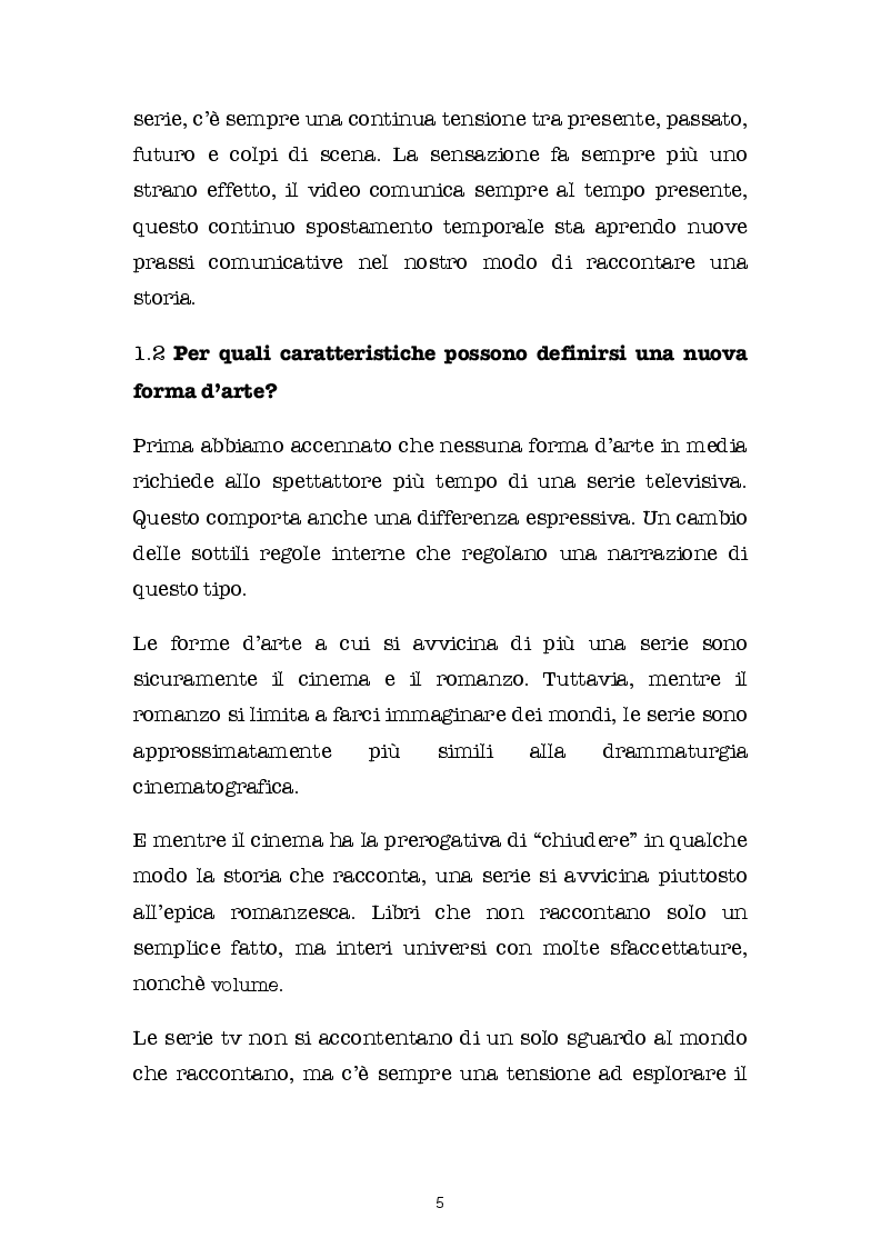 Anteprima della tesi: SERIE BATTE CINEMA: quali contenuti scegliamo? Come li guardiamo? E su quali schermi?, Pagina 6