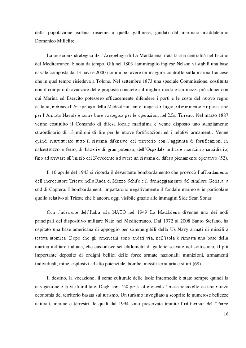 Anteprima della tesi: Mappatura morfo-sedimentologica e classificazione degli impatti antropici presenti nelle praterie di Posidonia oceanica del Canale di Buccinara (Arcipelago di La Maddalena)., Pagina 3