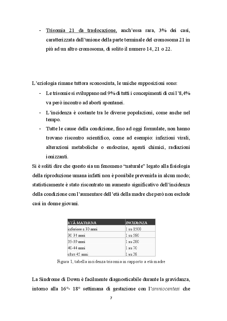 Anteprima della tesi: Basket - Yoga - Tai Chi per migliorare gli aspetti motori, cognitivi e relazionali nei bambini con Sindrome di Down, Pagina 6