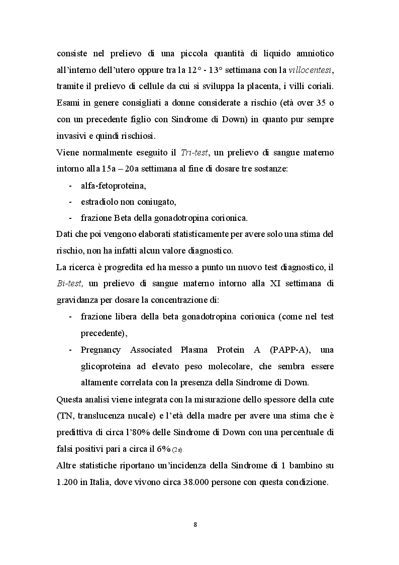 Anteprima della tesi: Basket - Yoga - Tai Chi per migliorare gli aspetti motori, cognitivi e relazionali nei bambini con Sindrome di Down, Pagina 7