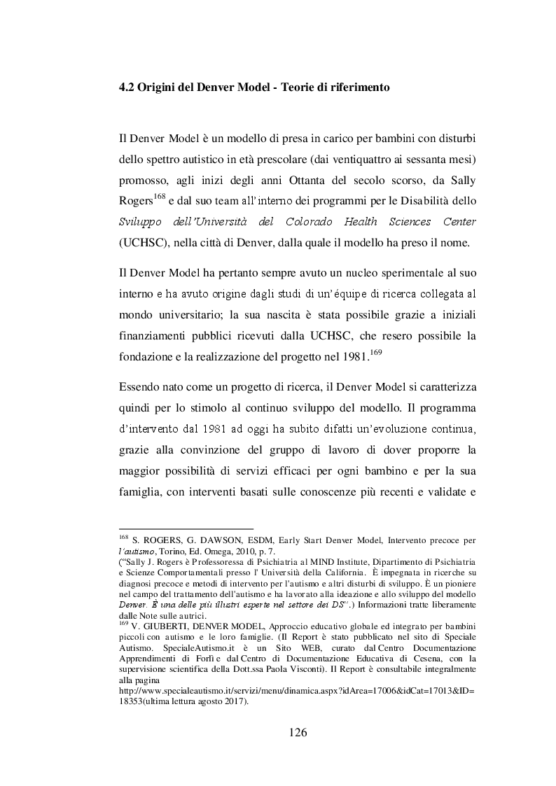 Anteprima della tesi: Il trattamento psicoeducativo nell'autismo: Denver Model e ABA a confronto, Pagina 5