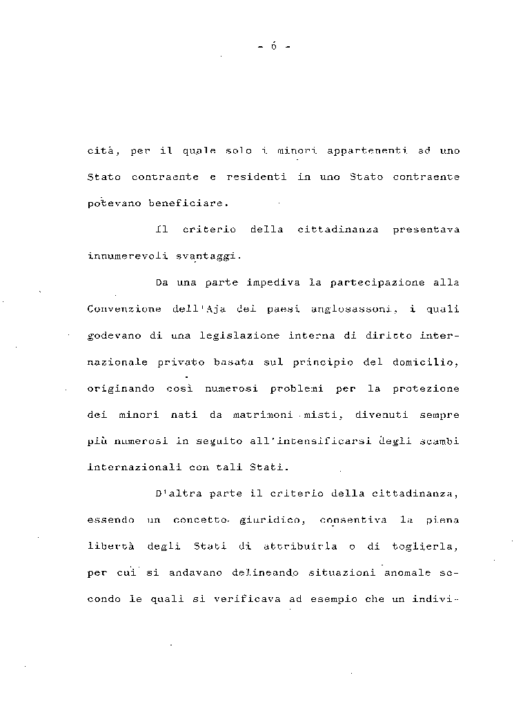Anteprima della tesi: La protezione del minore nel diritto internazionale contemporaneo: disamina dei progetti delle N.U. sulla Convenzione dei diritti del fanciullo e sull'adozione internazionale, Pagina 5