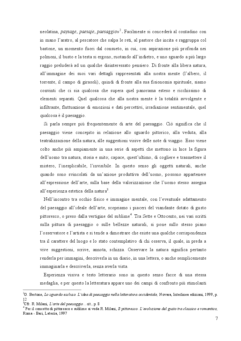 Anteprima della tesi: Geografia e paesaggio. La Sirena di Tomasi di Lampedusa., Pagina 3