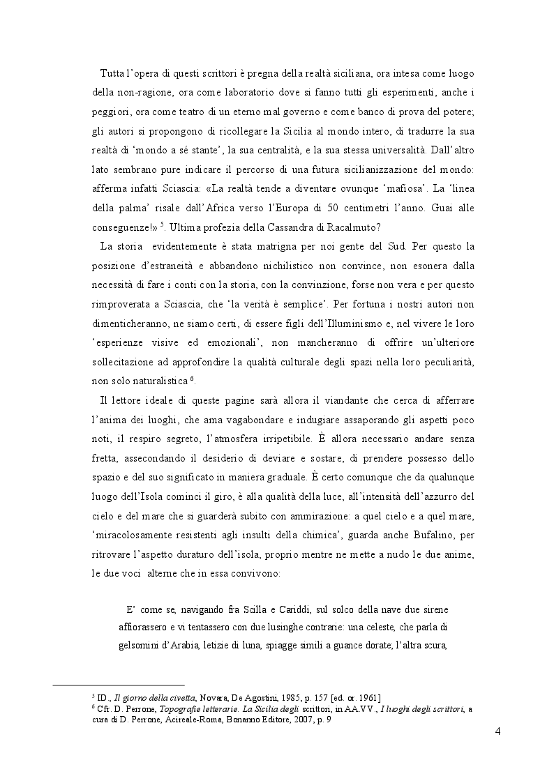 Anteprima della tesi: L'Alto Veliero oltre lo Stretto: la letteratura della Sicilia oltre le strettoie dell'esistente., Pagina 3