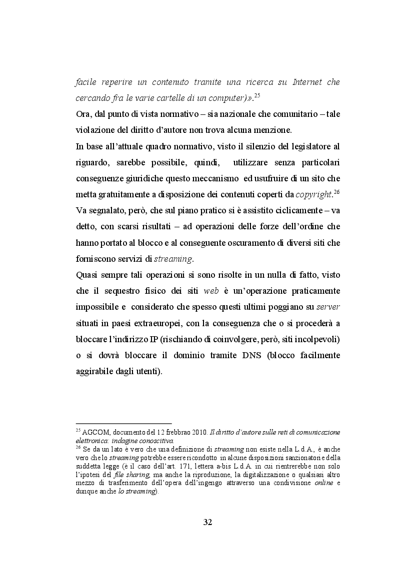 Estratto dalla tesi: Le immagini ed il diritto d'autore sul web