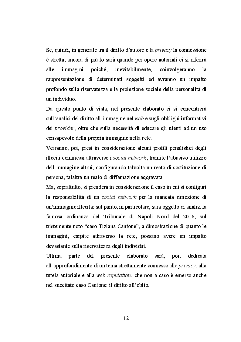 Anteprima della tesi: Le immagini ed il diritto d'autore sul web, Pagina 7