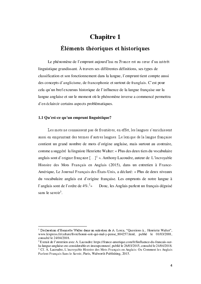 Anteprima della tesi: Do you speak Macron? À propos des anglicismes du president francais, Pagina 5