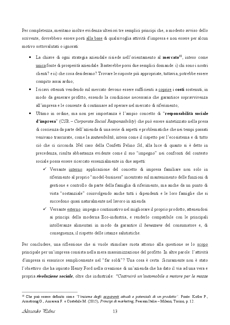 Estratto dalla tesi: Analisi di fattibilità riguardante il processo d'internazionalizzazione di una PMI Italiana: il caso Confetti Pelino S.r.l.