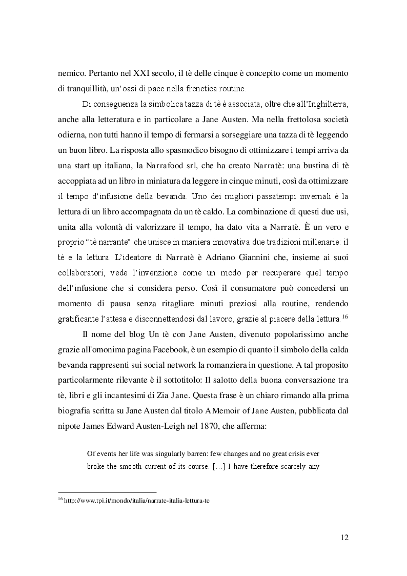 Estratto dalla tesi: Mansfield Park: Jane Austen nell'epoca dei social network