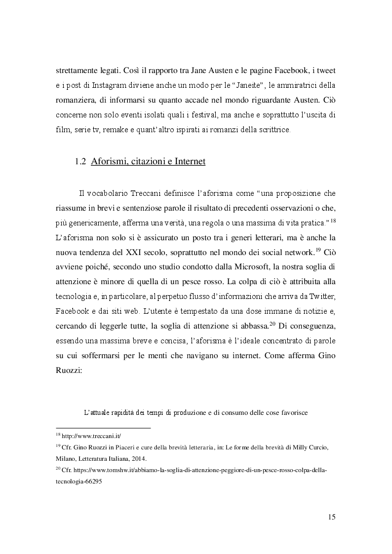 Anteprima della tesi: Mansfield Park: Jane Austen nell'epoca dei social network, Pagina 6
